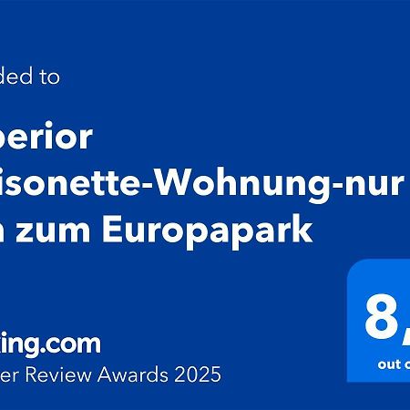 Superior Maisonette-Wohnung-Nur 5 Min Zum Europapark Kappel-Grafenhausen Dış mekan fotoğraf